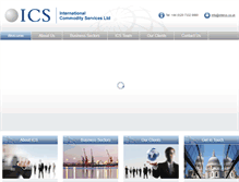 Tablet Screenshot of intercs.co.uk